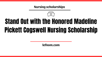 Madeline Pickett Cogswell Nursing Scholarship