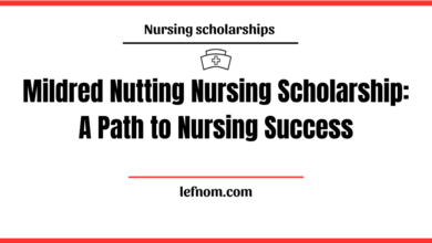 Mildred Nutting Nursing Scholarship