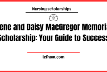 Irene and Daisy MacGregor Memorial Scholarship