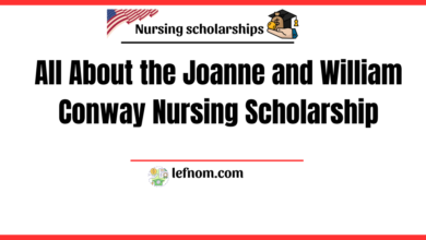 the Joanne and William Conway Nursing Scholarship