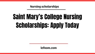 Saint Mary's College Nursing Scholarships